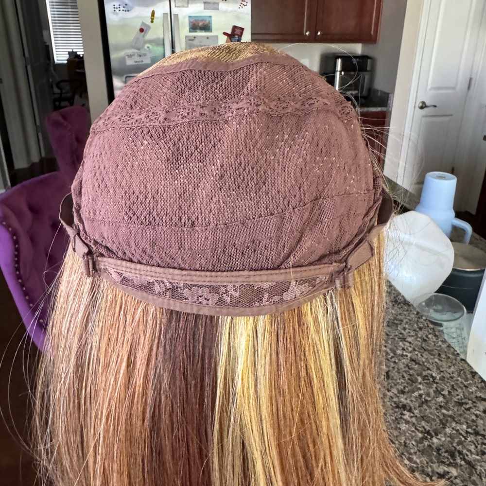 Wigs For Every Woman by Heather Dye – Francesca Wig in Strawberry Burlini - Picture 6 of 7